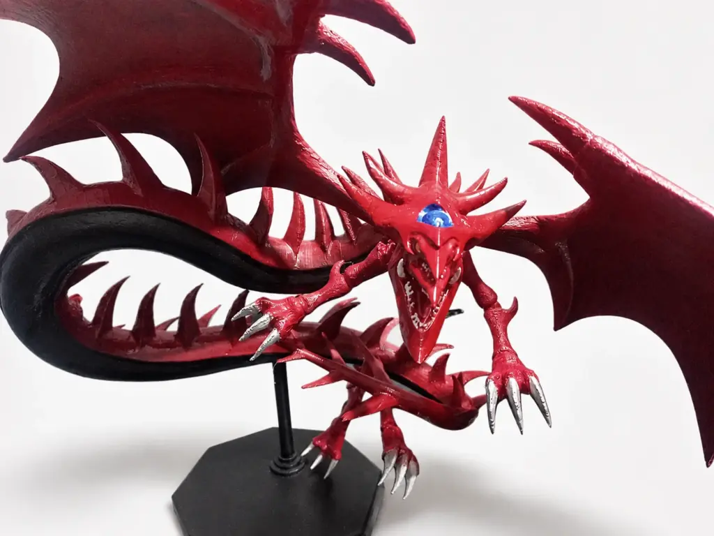 Dragón rojo personalizado